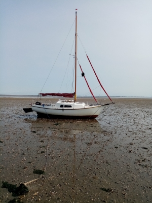 Privateer 20 voorzien van nieuwe mast